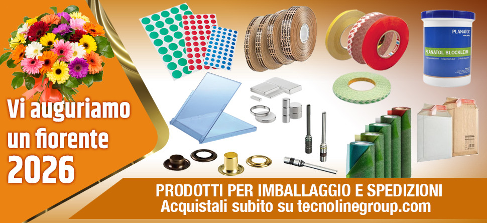 Prodotti per imballaggio e spedizioni su Tecnolinegroup.com